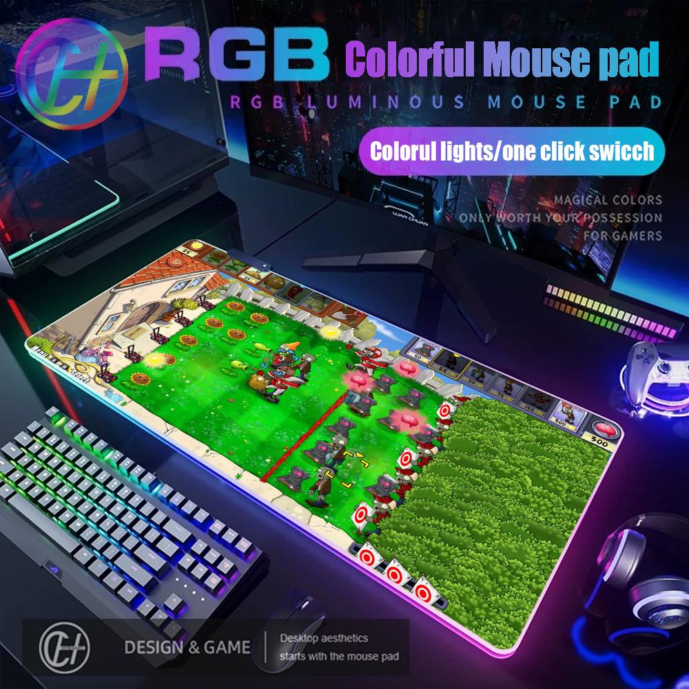 Laptop Accessories Rgb - لوحة ماوس RGB PLANTS VS ZOMBIE