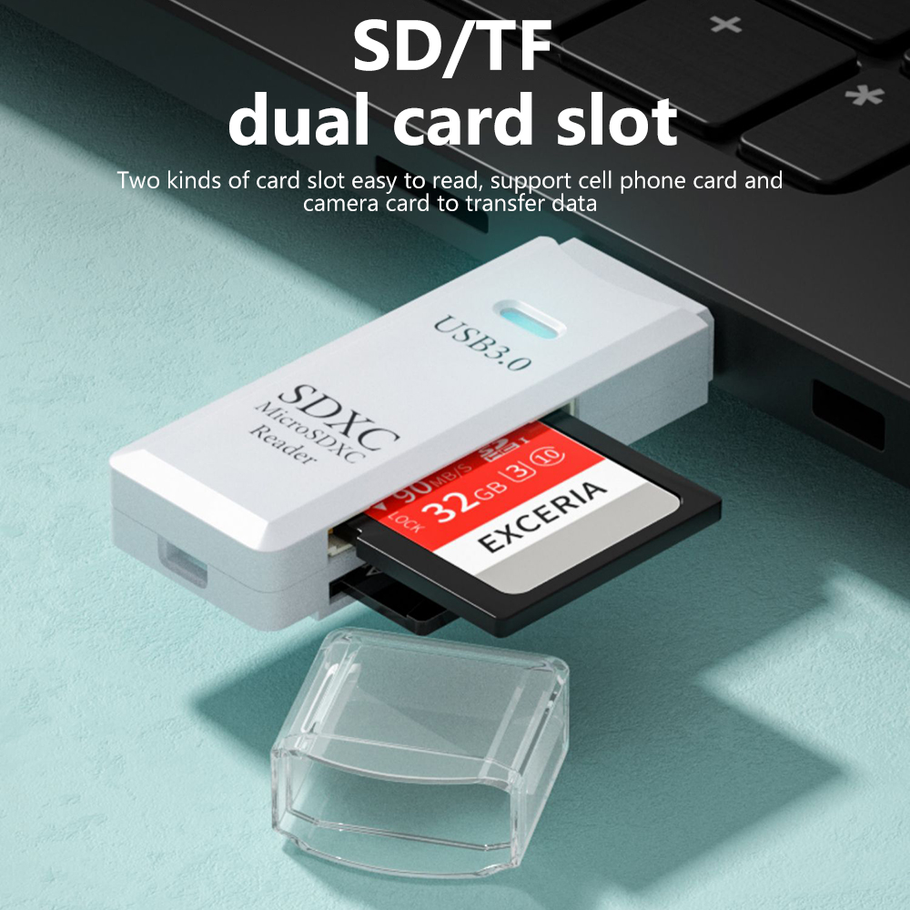 2 في 1 USB 3.0 قارئ بطاقات ماي - مراجعة Laptop Accessories For Programmers وسعره