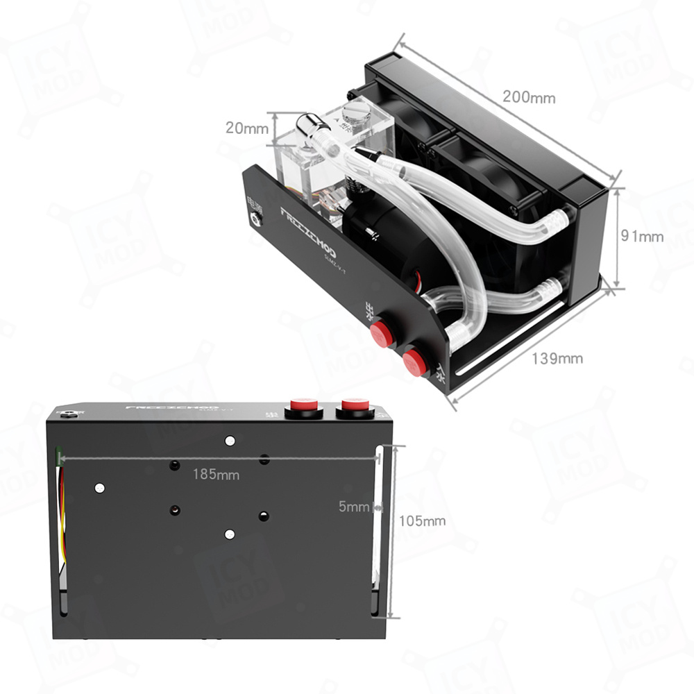 FREEZEMOD-دفتر معدات تبريد الم - مراجعة Laptop Accessories Rgb وسعره