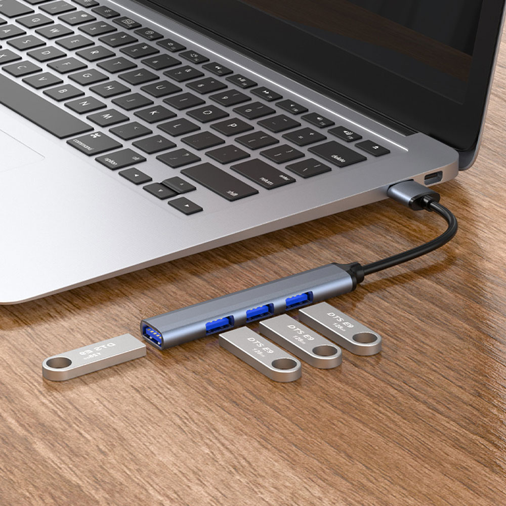 USB C HUB USB-A Hub الفاصل USB - مراجعة Laptop Accessories For Programmers وسعره
