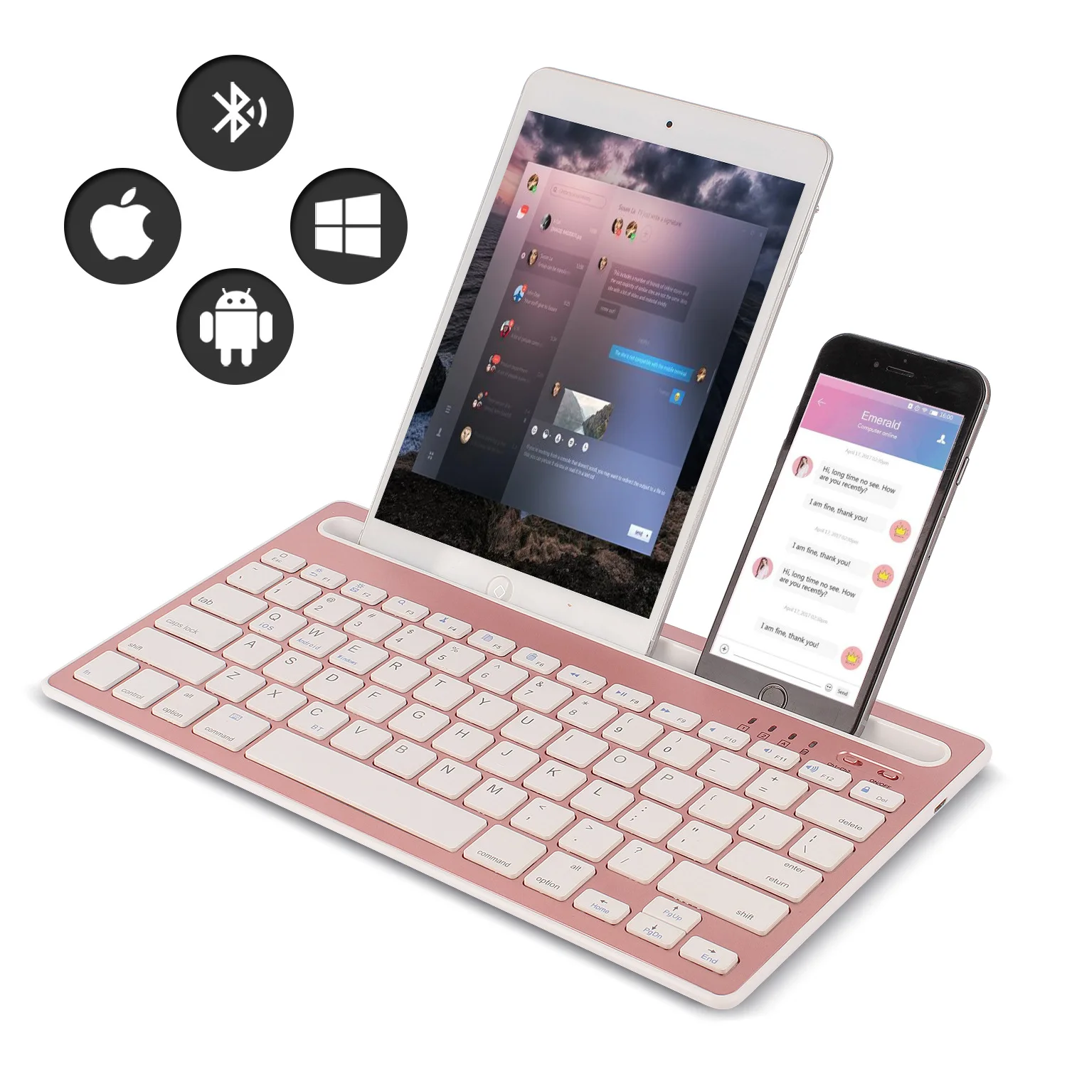لوحة مفاتيح بلوتوث متوافقة مع  - مراجعة Laptop Office Accessories وسعره