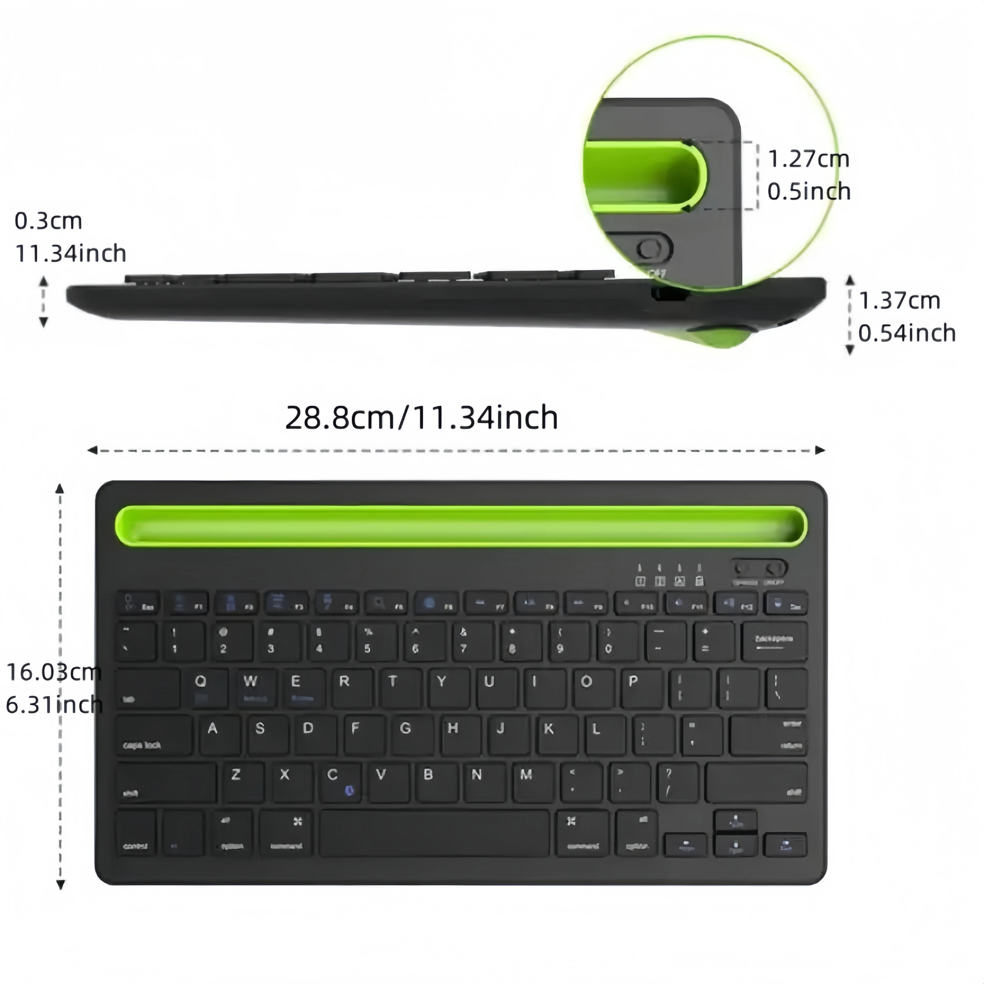 لوحة مفاتيح بلوتوث متوافقة مع  - مراجعة Laptop Office Accessories وسعره