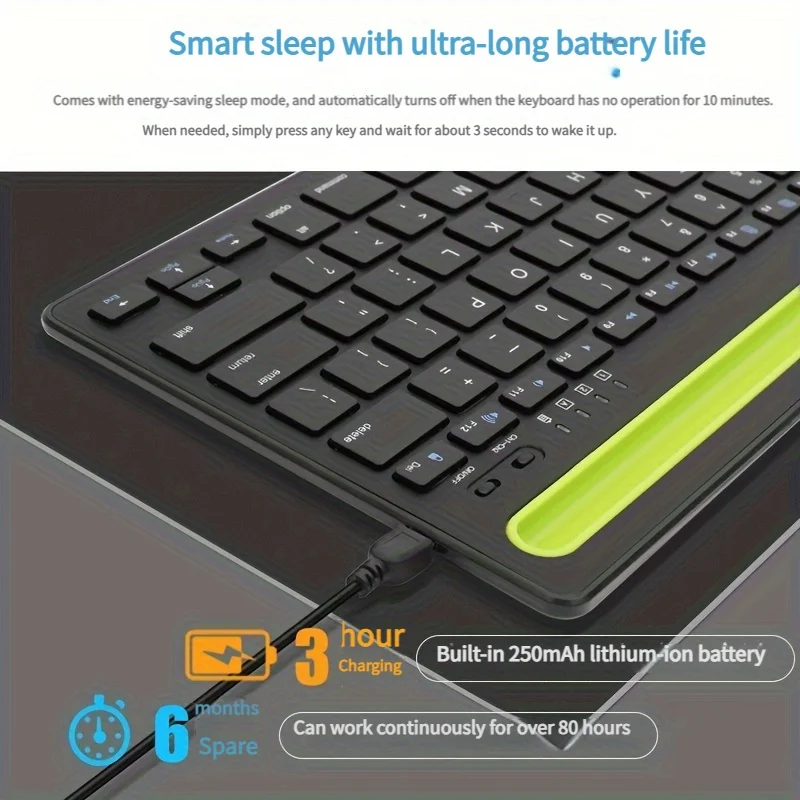 لوحة مفاتيح بلوتوث متوافقة مع  - مراجعة Laptop Office Accessories وسعره