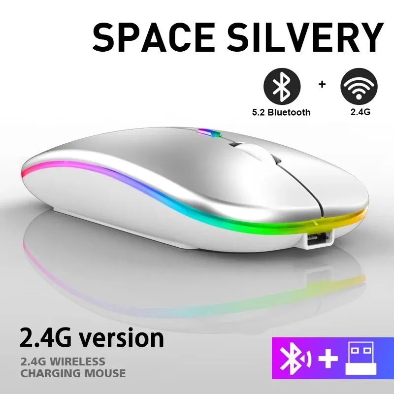 فأرة لاسلكية مزدوجة الوضع بتقن - مراجعة Laptop Accessories Rgb وسعره