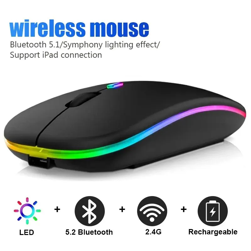 فأرة لاسلكية مزدوجة الوضع بتقن - مراجعة Laptop Accessories Rgb وسعره