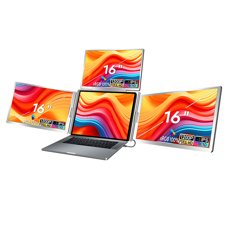 شاشة محمولة رباعية جديدة لعام  - مراجعة Monitor Portable Usb وسعره