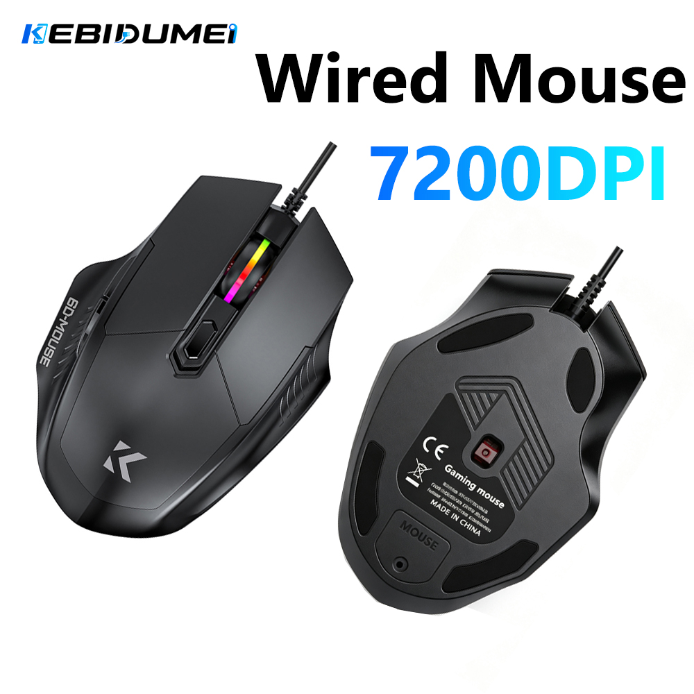 ماوس سلكي من KEBIDUMEI بدقة 72 - مراجعة Laptop Accessories Rgb وسعره