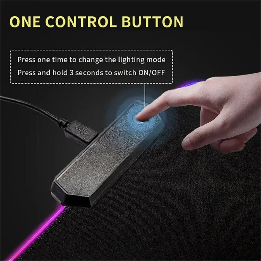 سجادة طاولة LED بإضاءة خلفية R - مراجعة Laptop Accessories Rgb وسعره