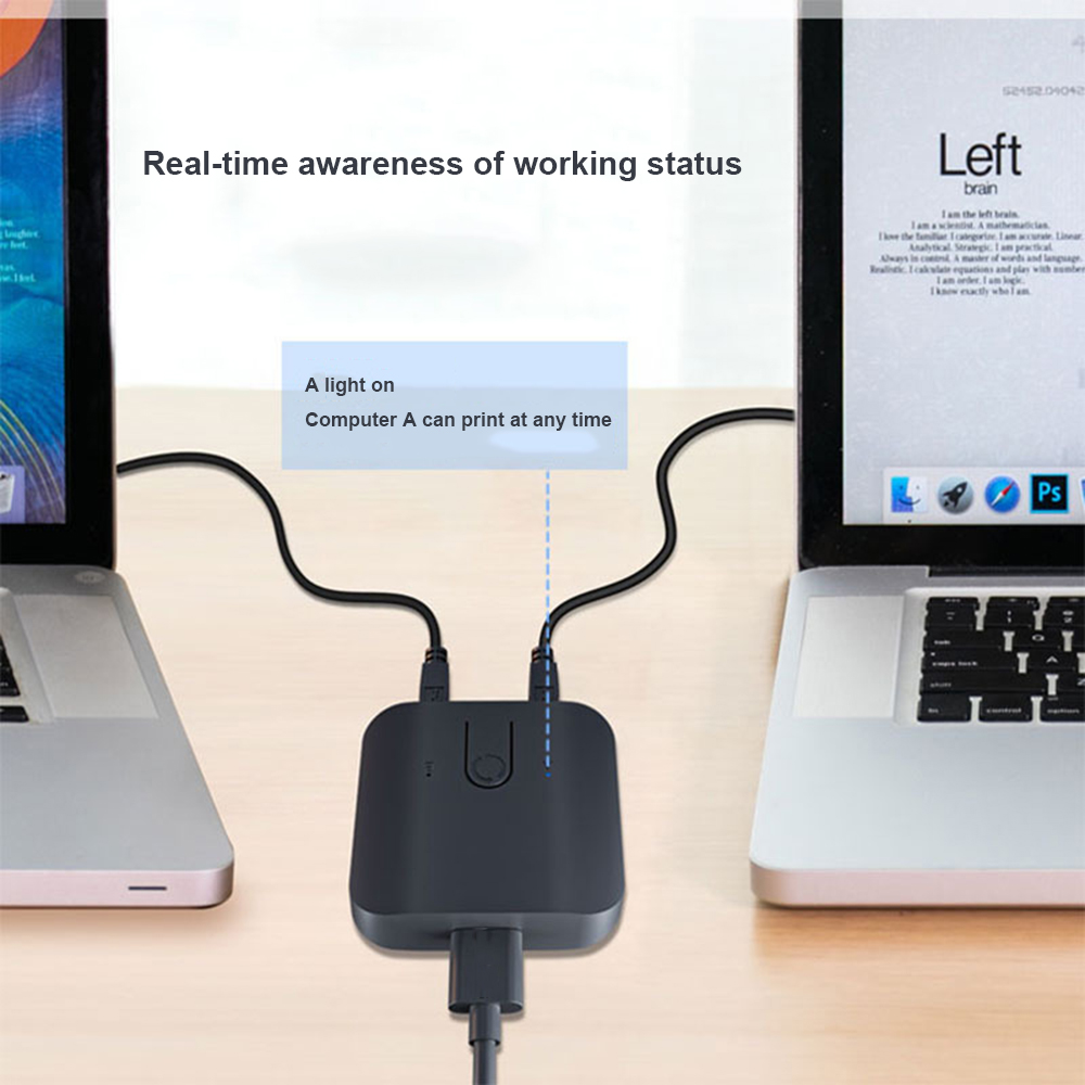 صندوق مفاتيح USB KVM مزدوج ، 2 - مراجعة Monitor Portable Usb وسعره