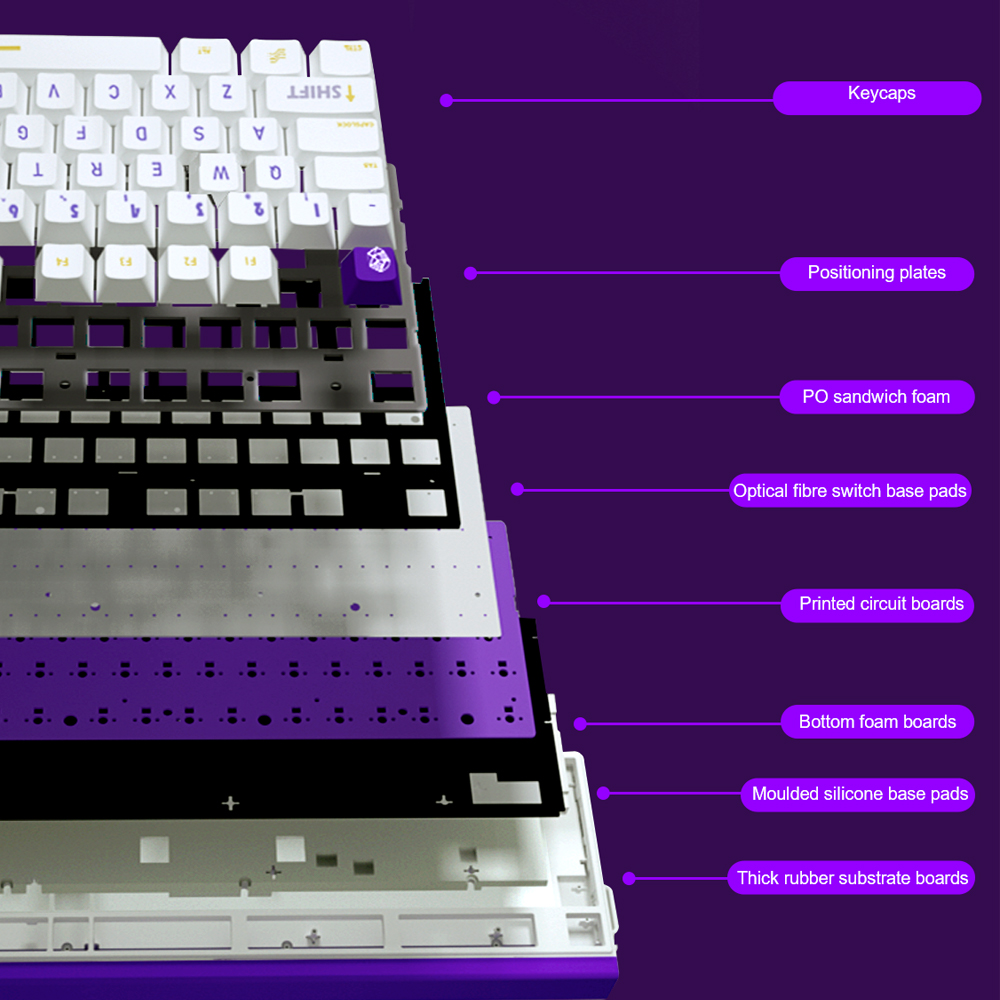 AULA HERO99 مفتاح مغناطيسي لوح - مراجعة Laptop Accessories Rgb وسعره