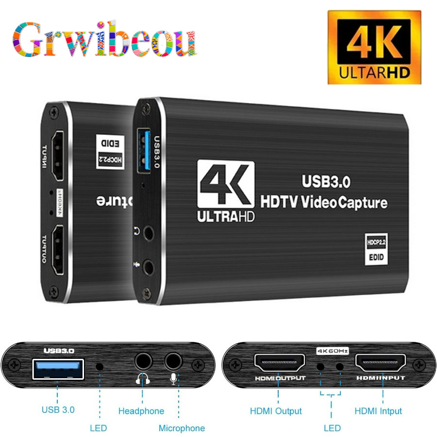 4K USB 3.0 بطاقة التقاط الفيدي - مراجعة Monitor Portable Usb وسعره