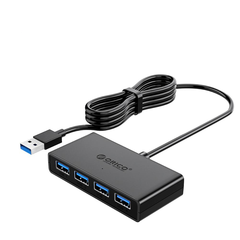 ORICO Hub USB 4 منافذ متعددة U - مراجعة Laptop Accessories For Programmers وسعره