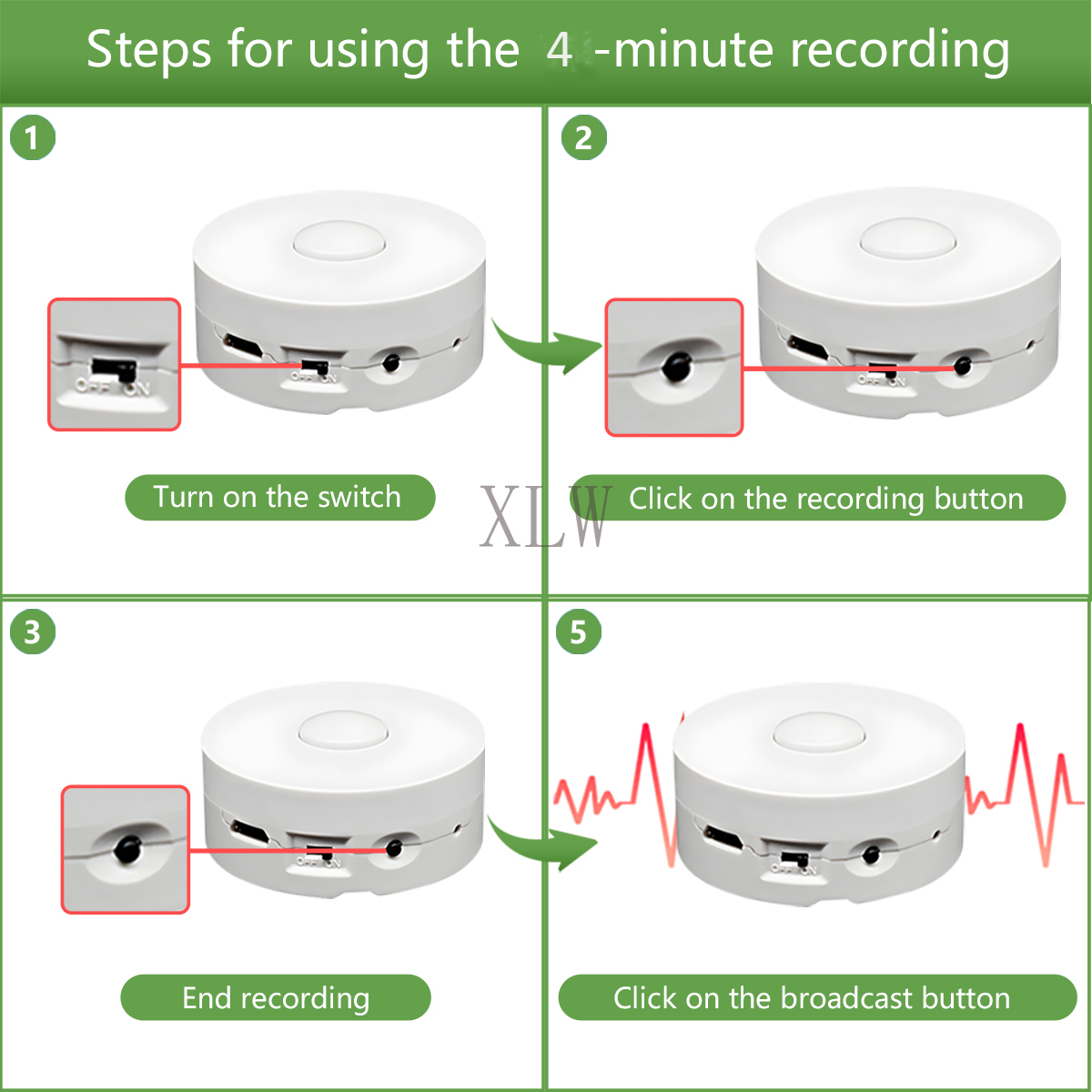 زر تسجيل صوتي 4 متر للحيوانات  - مراجعة Monitor Portable Usb وسعره