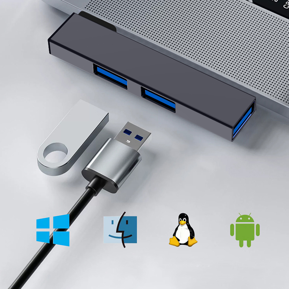 محطة توصيل USB 3 في 1، OTG USB - مراجعة Usb C Docking Hub وسعره