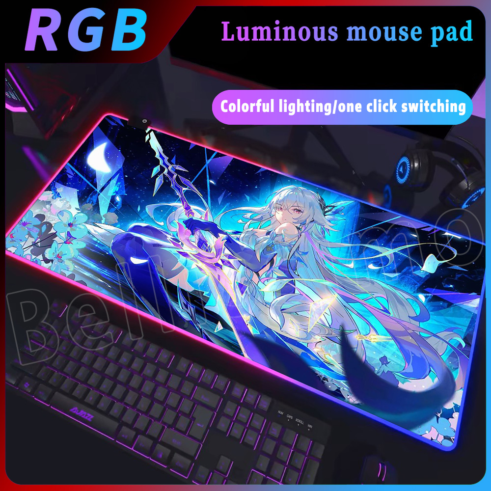 أنيمي جديد Arlecchino Skirk مك - مراجعة Laptop Accessories Rgb وسعره