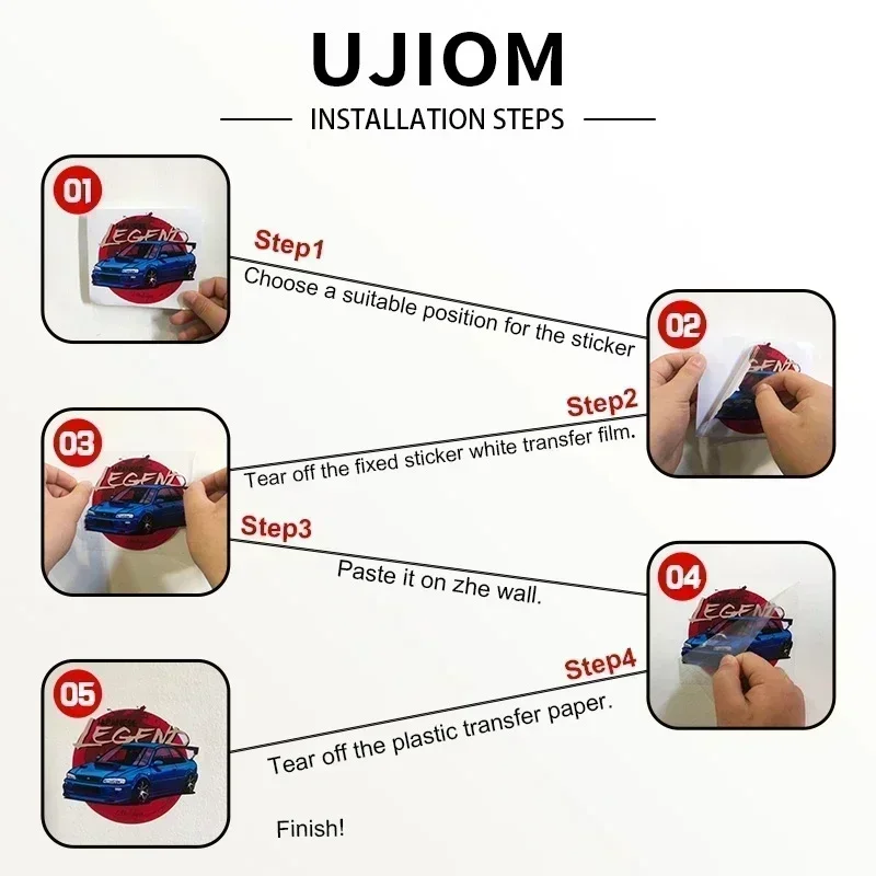 ملصقات جدارية رياضية من UJIOM  - مراجعة Laptop Accessories For Girls وسعره