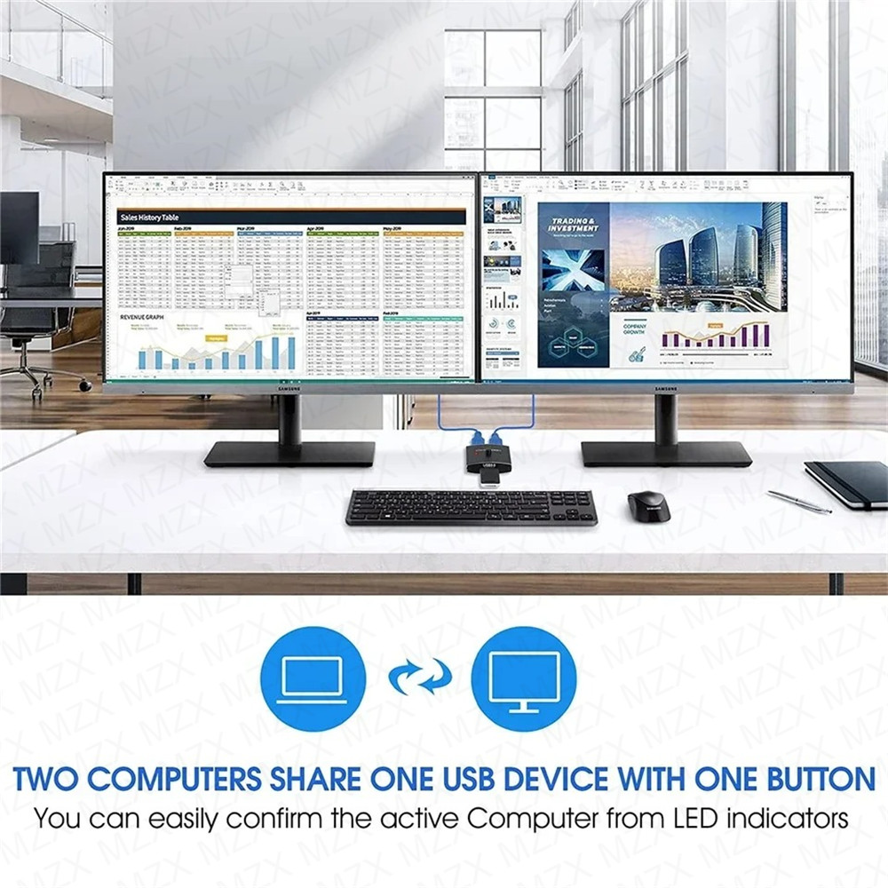 مفتاح USB 3.0 ثنائي الاتجاه من - مراجعة Laptop Accessories For Programmers وسعره