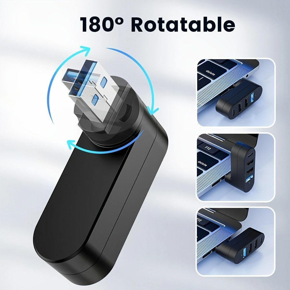 موزع USB صغير بـ 4 منافذ، صندو - مراجعة Laptop Accessories For Programmers وسعره